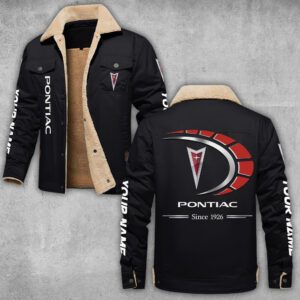 Pontiac Lapel Collar Fleece Cargo Jacket Winter Jacket LCJ1021