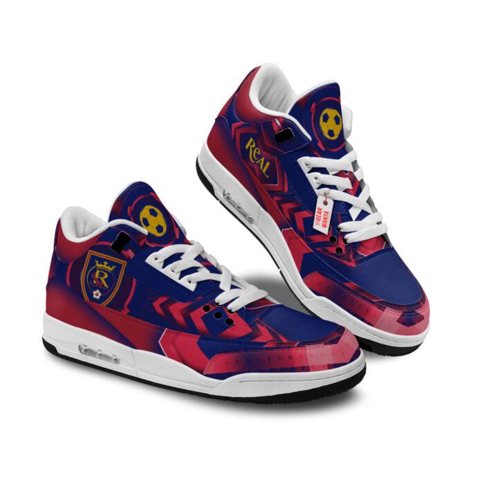 Real Salt Lake Jordan 3 Sneakers Custom Shoes WJD3076