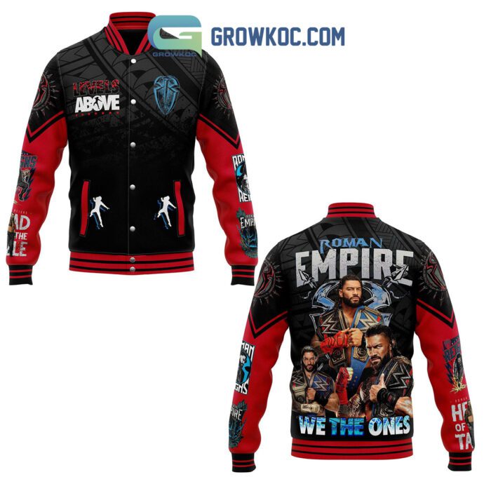 Roman Reigns Head Of The Table We The Ones Baseball Jacket GBJ1138