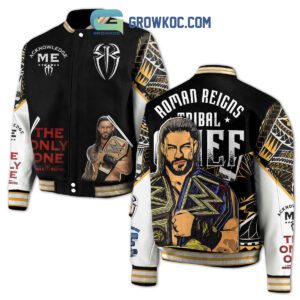 Roman Reigns Tribal The Only One Baseball Jacket GBJ1277