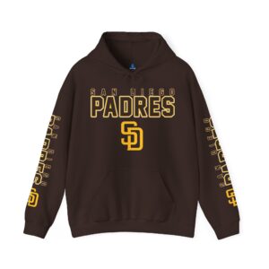 San Diego Padres Unisex Hooded Sweatshirt - Pullover Hoodie JSH1120