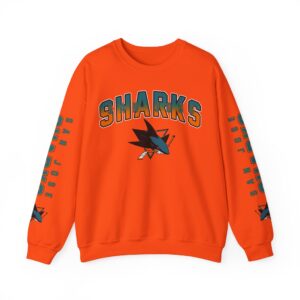 San Jose Sharks Crewneck Sweatshirt - Gradient JSH1248