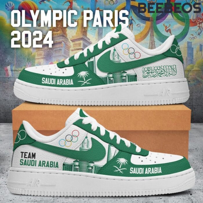 Saudi Arabia Olympic Team Air Force 1 Sneakers AF1 Limited Shoes BAF1013