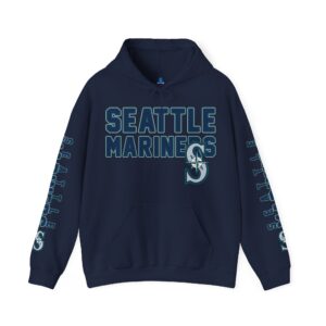 Seattle Mariners Bold Unisex Hooded Sweatshirt JSH1082