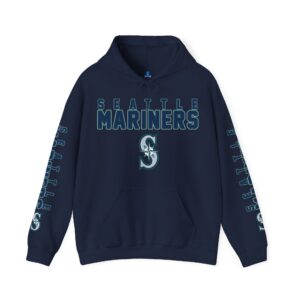 Seattle Mariners Unisex Hooded Sweatshirt - Pullover Hoodie JSH1064