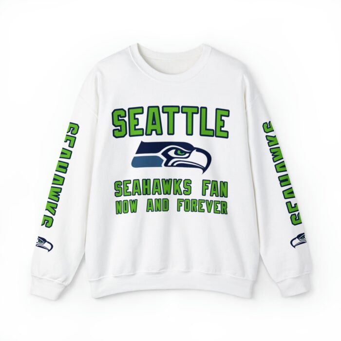 Seattle Seahawks Crewneck Sweatshirt - Fan Now and Forever JSH1030