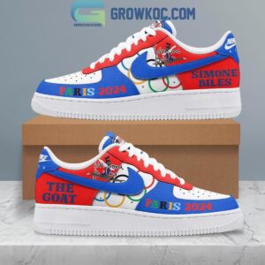 Simone Biles The USA Goat In Olympic Paris 2024 Air Force 1 Shoes BAF1250