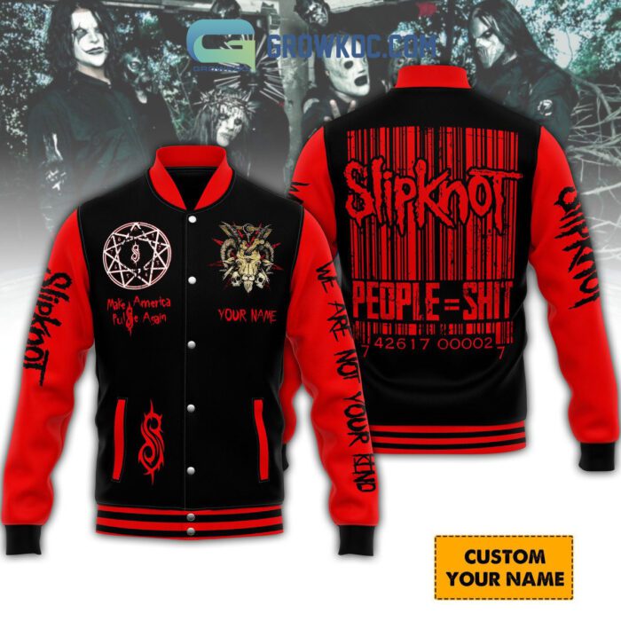 Slipknot People Shit Personalized Baseball Jacket GBJ1459