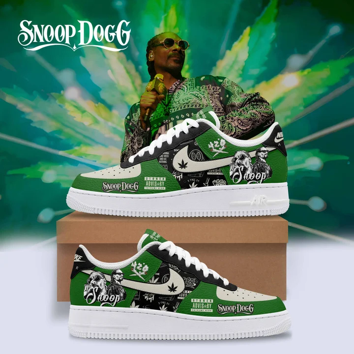 Snoop Dogg Premium AF1 Sneaker Air Force 1 Shoes For Fan ZAF2011