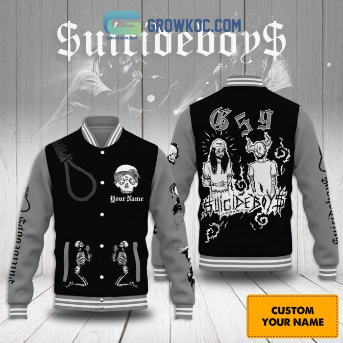 Suicideboy Hip Hop Duo Personalized Baseball Jacket GBJ1496