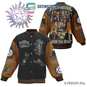 Supernatural Love Join The Hunt Fan Baseball Jacket GBJ1398