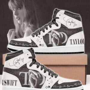 Taylor Swift Air Jordan 1 High Top Shoes JD1 Sneakers BJD5074