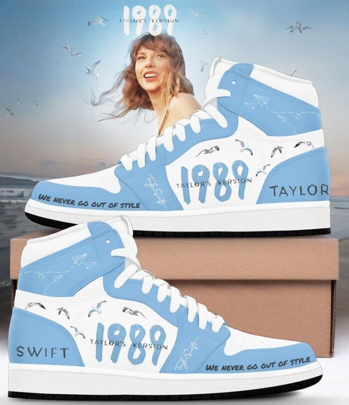 Taylor Swift Air Jordan 1 High Top Shoes JD1 Sneakers BJD5075