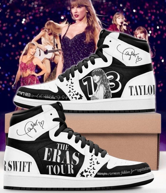 Taylor Swift Air Jordan 1 High Top Shoes JD1 Sneakers BJD5078