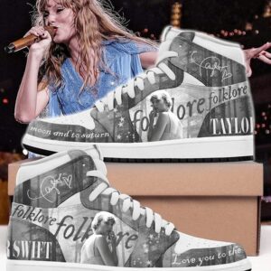 Taylor Swift Air Jordan 1 High Top Shoes JD1 Sneakers BJD5079