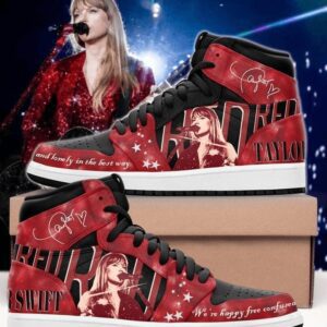 Taylor Swift Air Jordan 1 High Top Shoes JD1 Sneakers BJD5081