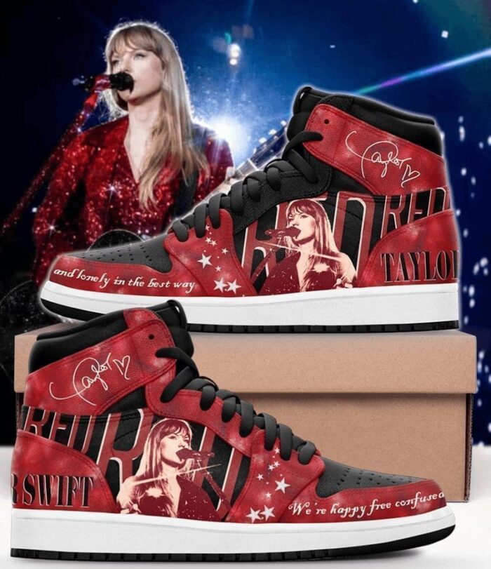 Taylor Swift Air Jordan 1 High Top Shoes JD1 Sneakers BJD5081