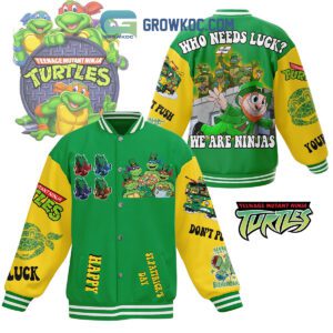 Teenage Mutant Ninja Turtles Need Luck Baseball Jacket GBJ1331