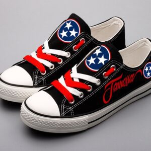 Tennessee Shoes Tennessee State Low Top Canvas Sneakers ELT1090