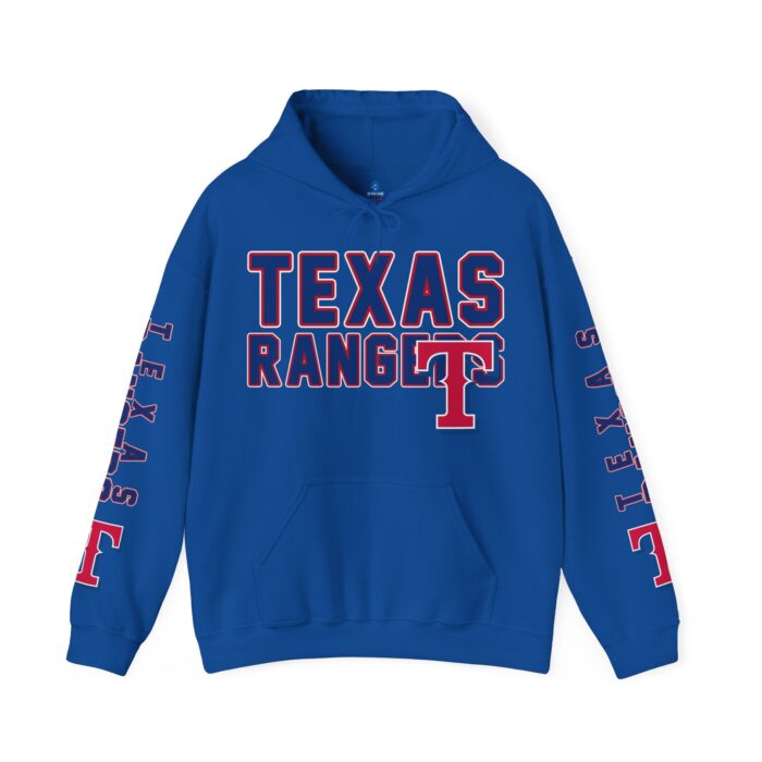 Texas Rangers Bold Unisex Hooded Sweatshirt JSH1081