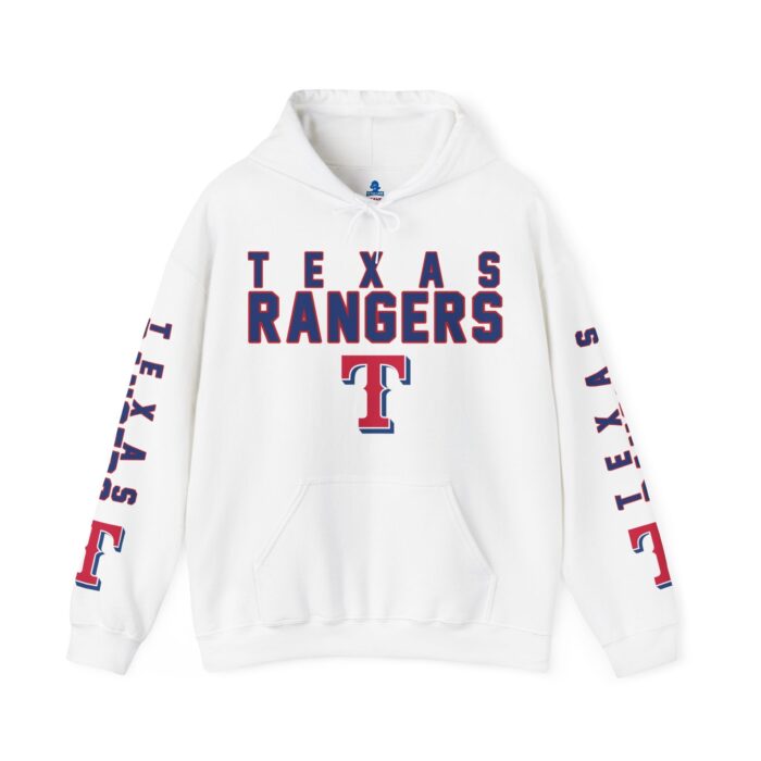 Texas Rangers Unisex Hooded Sweatshirt - Pullover Hoodie JSH1063