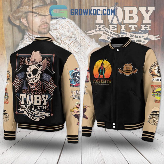 Toby Keith Country Comes To Town Tour Baseball Jacket GBJ1160