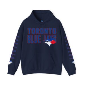 Toronto Blue Jays Bold Unisex Hooded Sweatshirt JSH1128