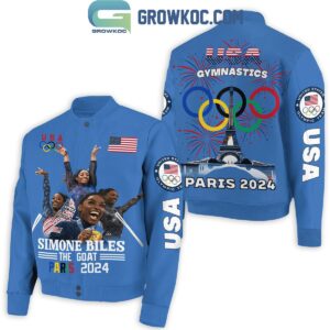 US Gymnastics Olympic Paris 2024 Baseball Jacket GBJ1000