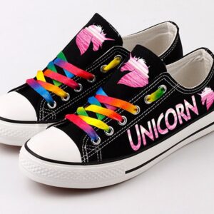 Unicorn Shoes Unicorn Low Top Canvas Sneakers  ELT1027