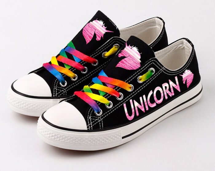 Unicorn Shoes Unicorn Low Top Canvas Sneakers  ELT1027