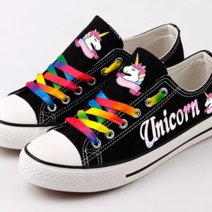 Unicorn Shoes Unicorn Low Top Canvas Sneakers  ELT1058