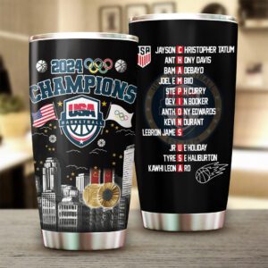 United States Olympic 2024 Men National Basketball Team Tumbler Cup GUS1022