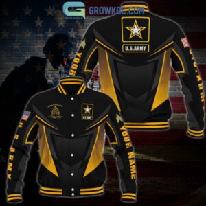 Us Army Veteran Military Jacket Baseball Jacket Custom Shirt GBJ1583