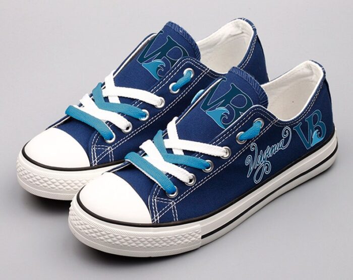 Virginia Beach Low Top Canvas Shoes Virginia State ELT1125