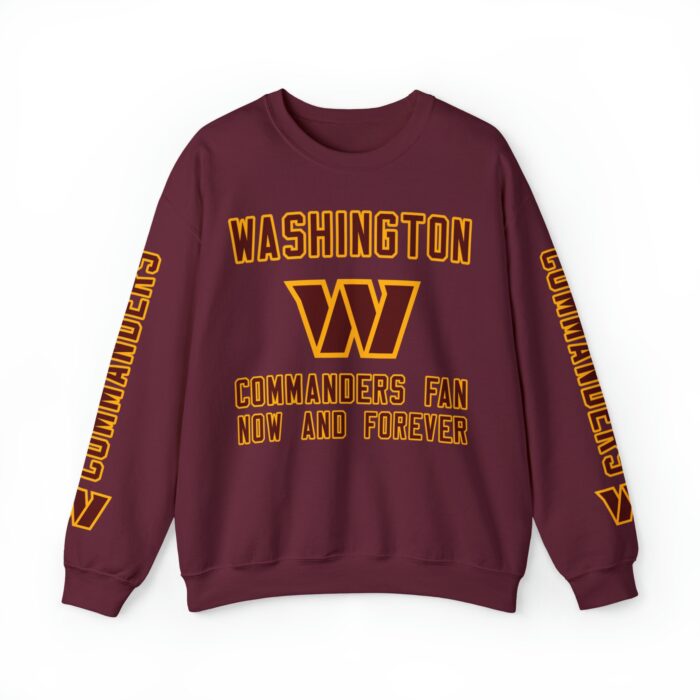 Washington Commanders Crewneck Sweatshirt - Fan Now and Forever JSH1033