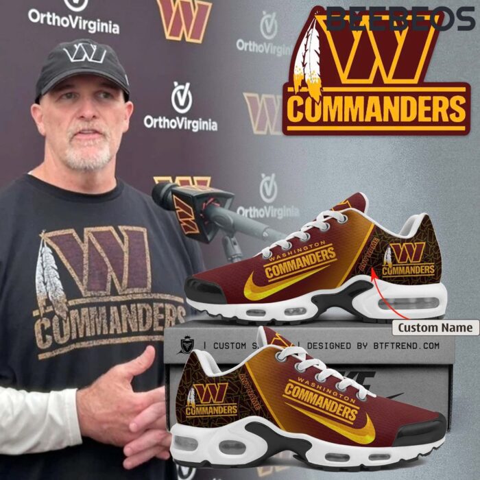 Washington Commanders Personalized Air Max Sneakers Air Max Plus TN Shoes BTN1034