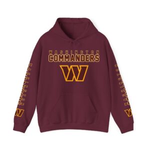 Washington Commanders Unisex Hooded Sweatshirt JSH1098