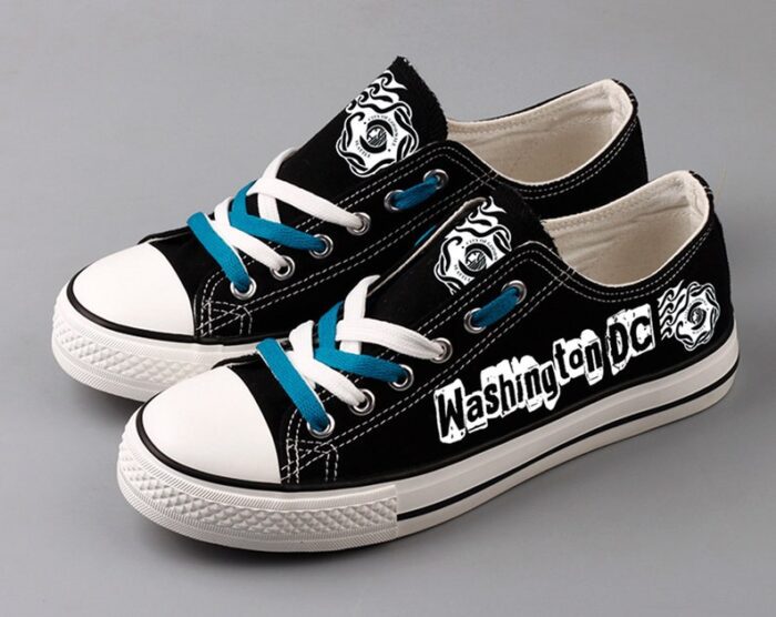 Washington Dc Low Top Canvas Shoes Washington State ELT1123