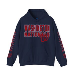 Washington Nationals Bold Unisex Hooded Sweatshirt JSH1080