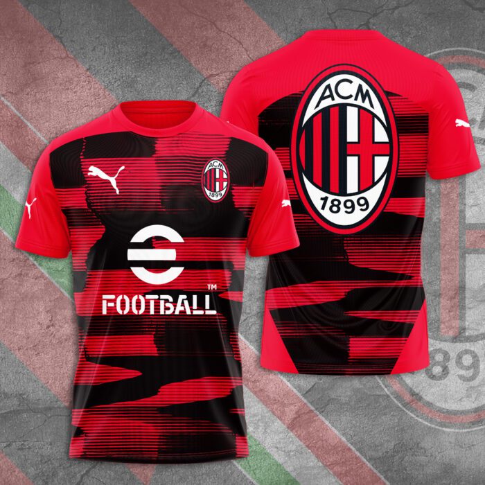 AC Milan Unisex T-Shirt Performance Tee GTS5112