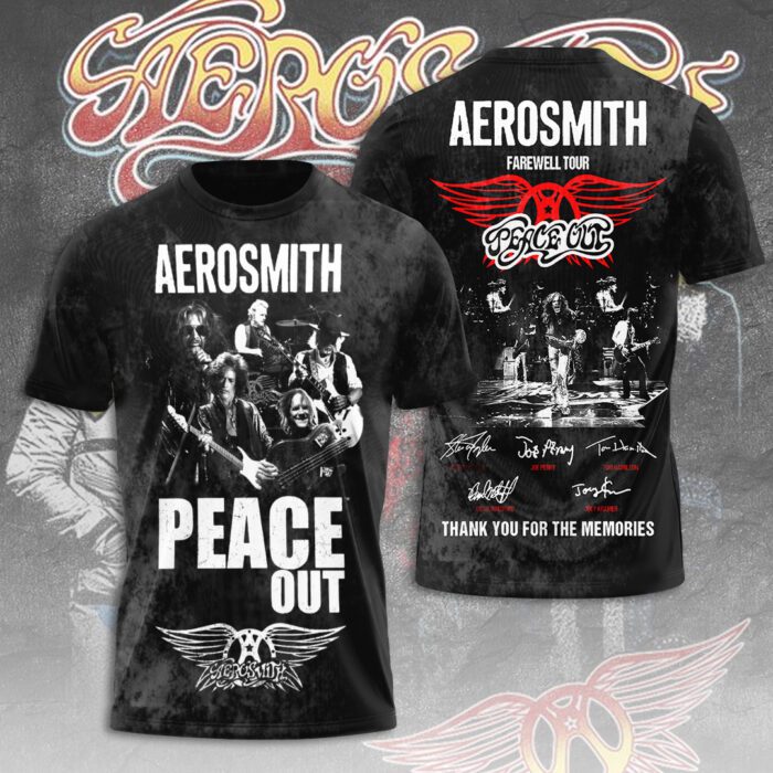 Aerosmith Unisex T-Shirt Performance Tees GTS5542