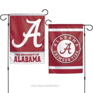 Alabama Crimson Tide 2 Sided Garden Flag Yard Banner Outdoor