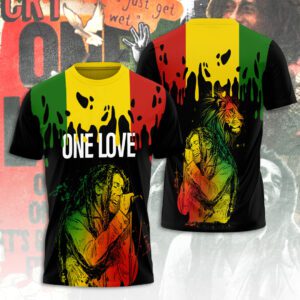 Bob Marley Unisex T-Shirt Performance Tee GTS5141