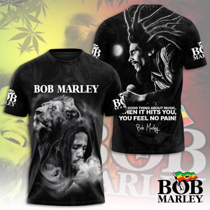 Bob Marley Unisex T-Shirt Performance Tee GTS5496