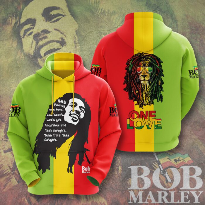 Bob Marley Unisex T-Shirt Performance Tees  GHD5474