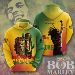 Bob Marley Unisex T-Shirt Performance Tees  GHD5501