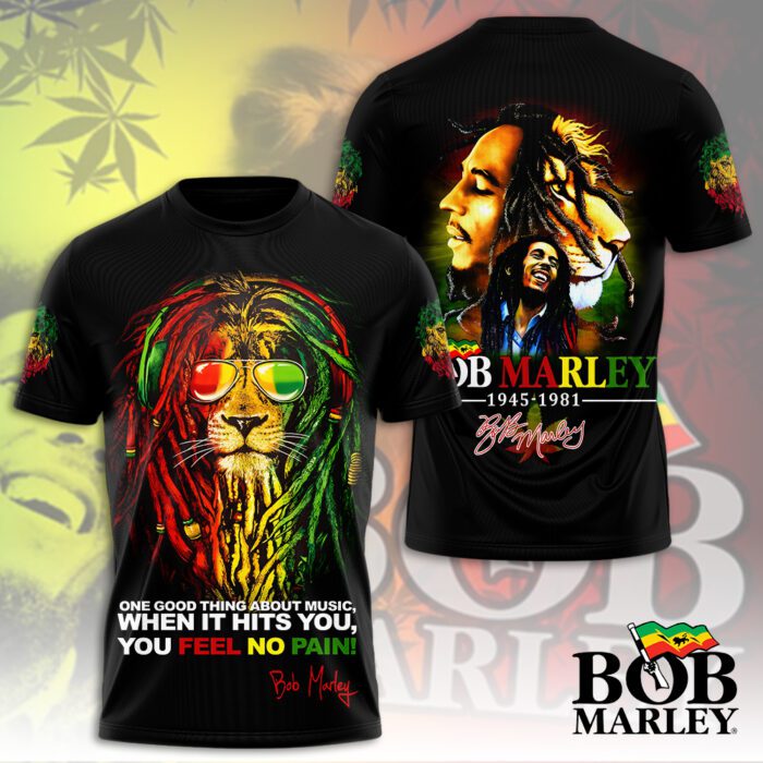 Bob Marley Unisex T-Shirt Performance Tees GTS5550