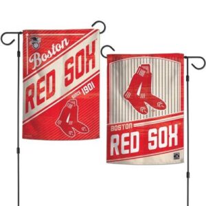 Boston Red Sox Cooperstown Style 2 Sided Garden Flag Yard Banner