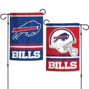 Buffalo Bills 2 Sided Garden Flag Yard Banner