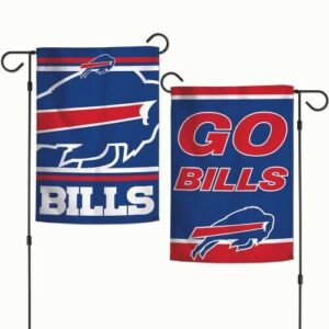 Buffalo Bills Double Sided Garden Flag Yard Banner